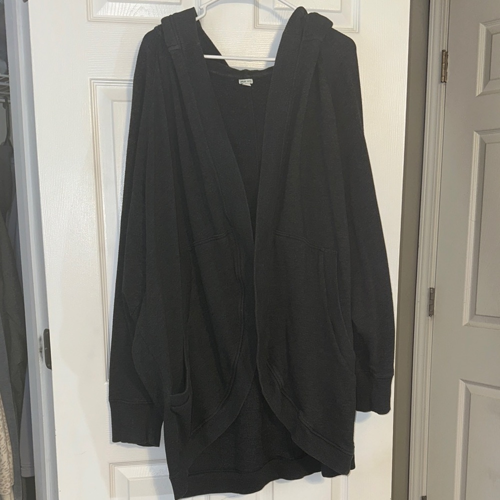 Aerie Dark grey Hooded Women's Sweater